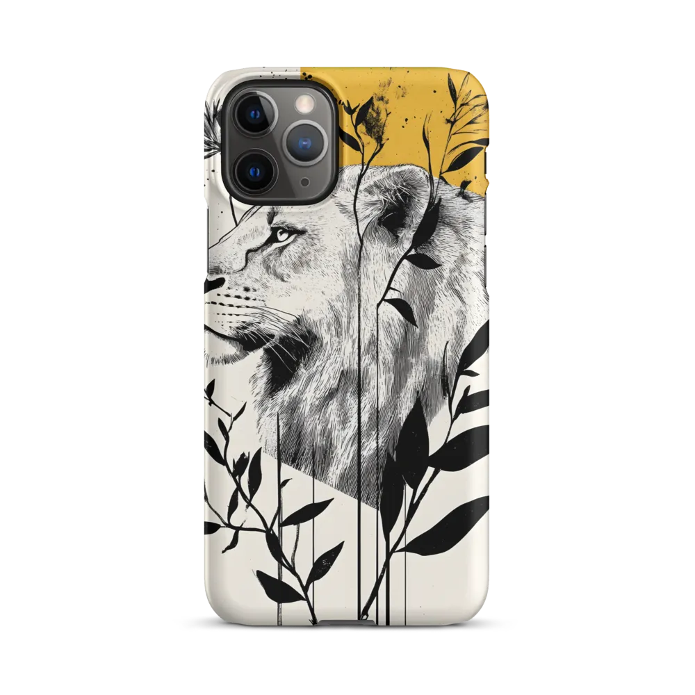 Regal Serenity: The Lion and Flora