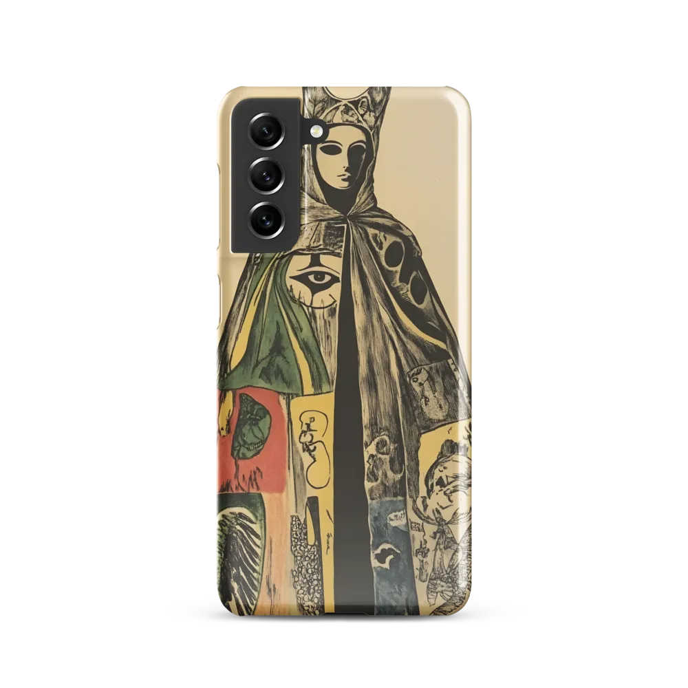 Mystical Cloak of Symbols | Phone Case |  S21 | Snap Case | Glossy