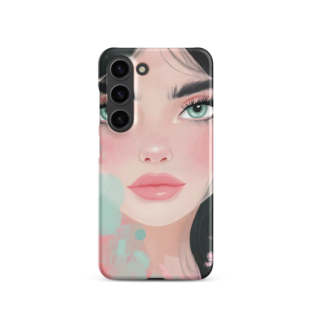 Dreamy Serenity: Portrait of a Young Woman