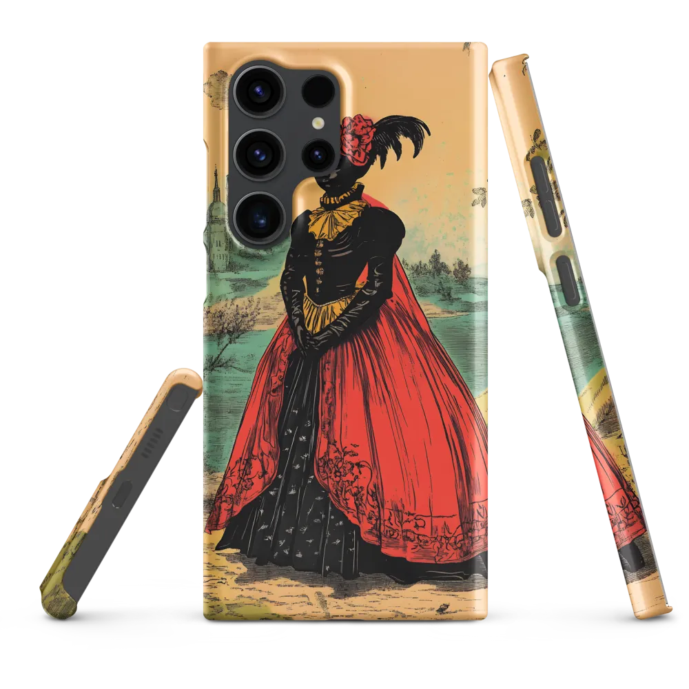 Elegance in Red and Gold