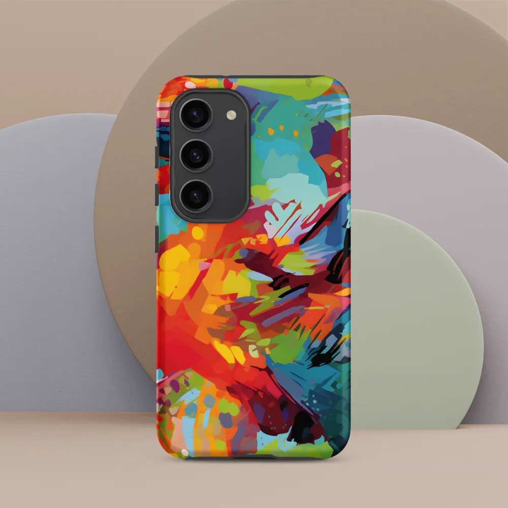 Colorful Lizard: An Abstract Adventure