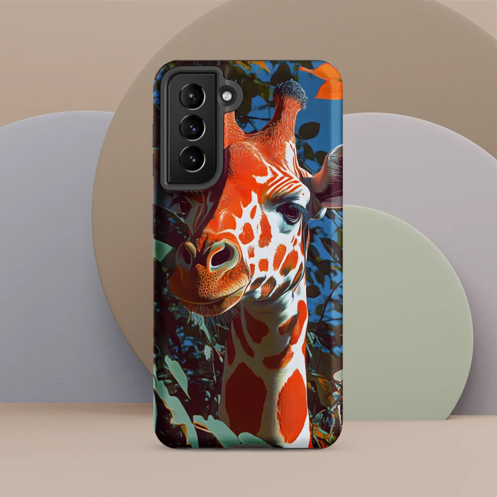 Giraffe in the Lush Canopy