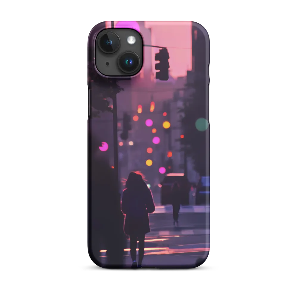 City Silhouettes at Dusk | Phone Case |  15 Plus | Snap Case | Matte