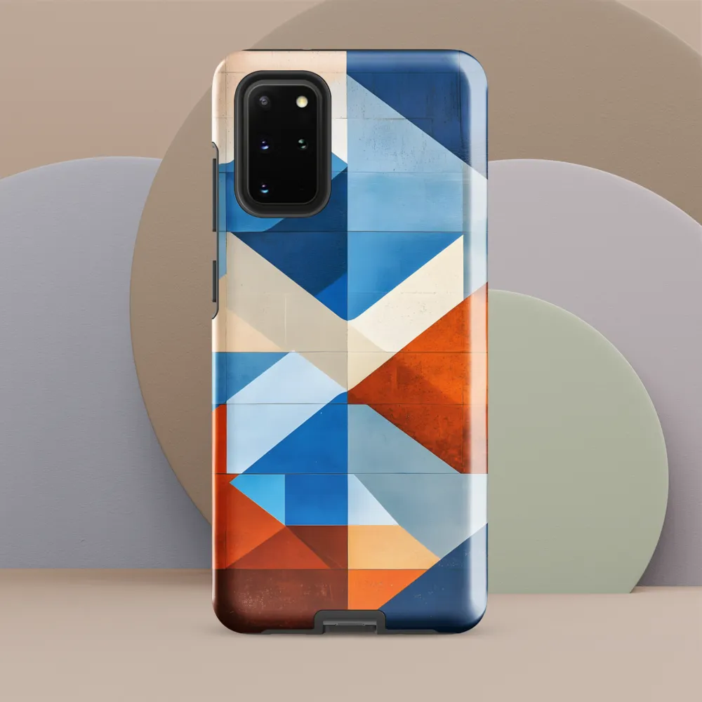 Geometric Harmony: A Vibrant Landscape