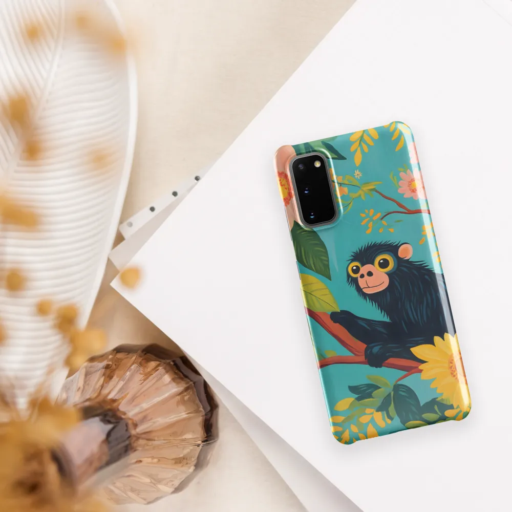 Joyful Encounter in a Floral Paradise