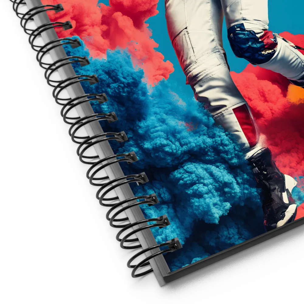 Brave New Worlds: An Astronaut's Journey | Spiral Notebook