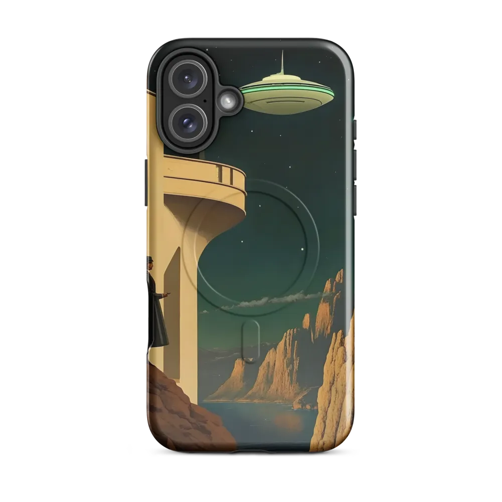 Encountering the Unknown | Phone Case |  16 Plus | MagSafe® Tough Case | Glossy