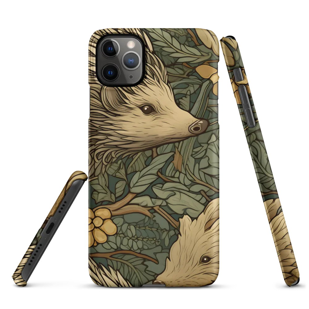 Whimsical Hedgehog Garden