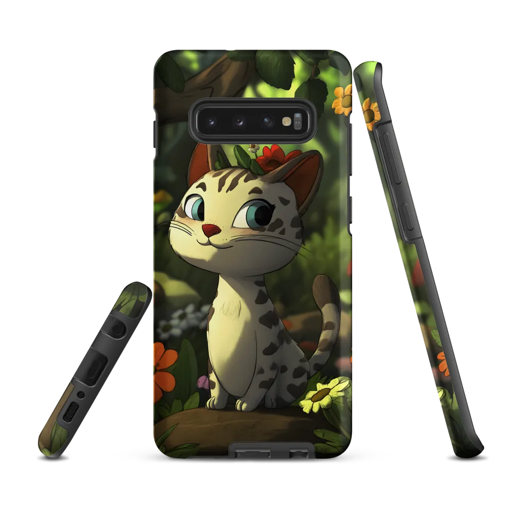 Whimsical Forest Cat