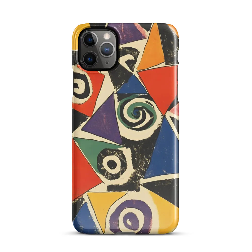 Dynamic Geometric Abstraction | Phone Case |  11 Pro Max | Snap Case | Glossy