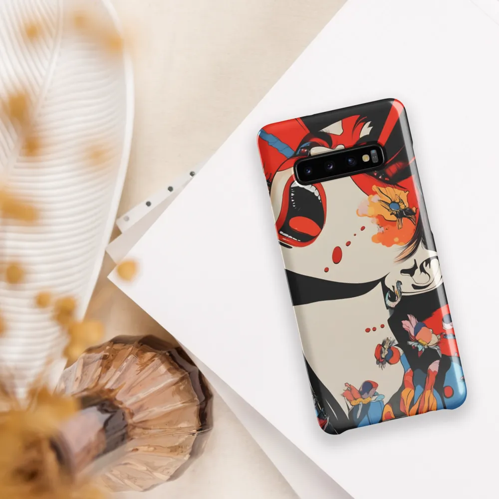 Vibrant Expression | Phone Case |  S10 Plus | Snap Case | Glossy