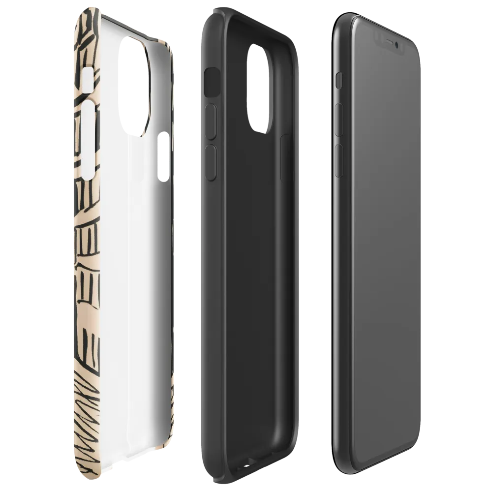 Echoes of Urban Life | Phone Case |  11 Pro Max | Tough Case | Glossy