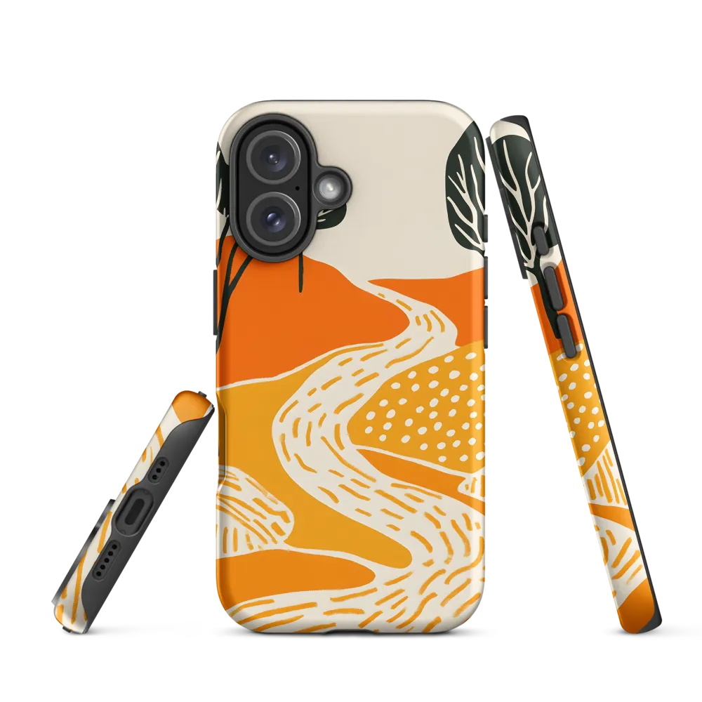 Winding Paths of Color | Phone Case