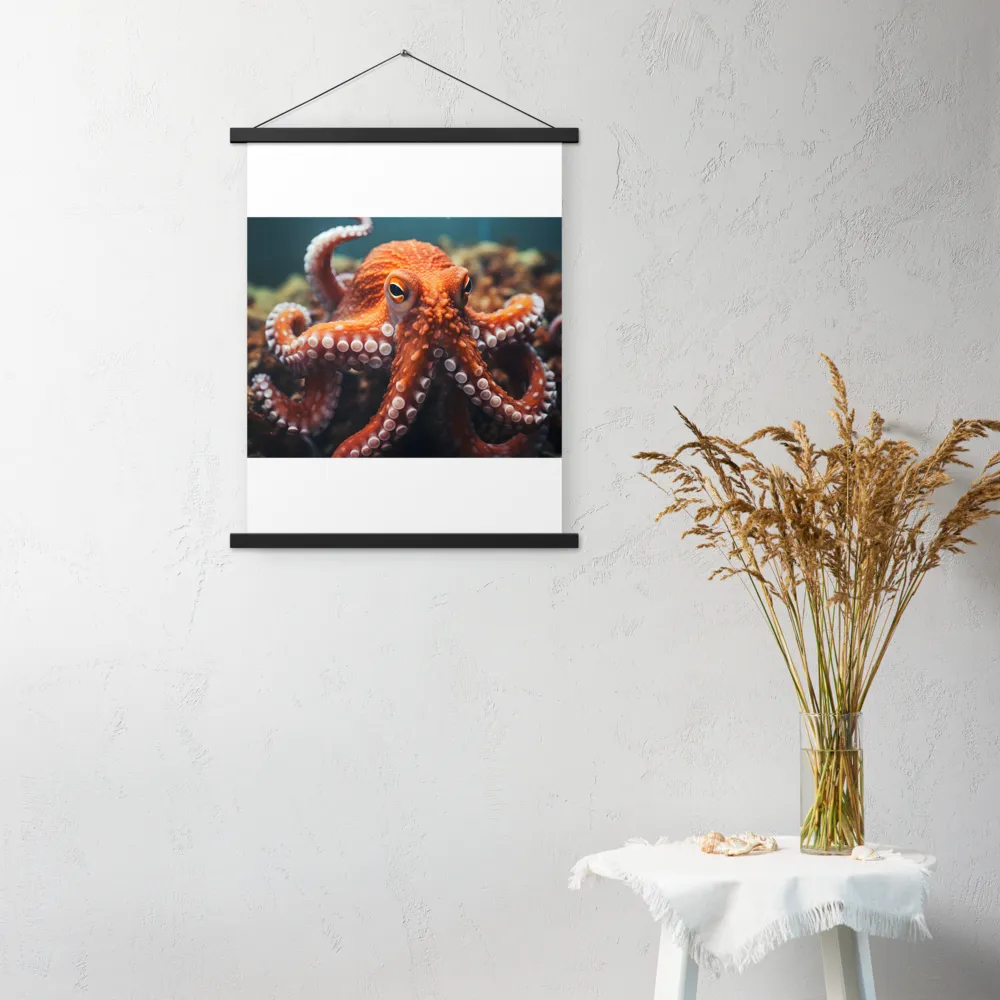 Curious Depths | Poster With Black Wood Hanger | 18″×24″