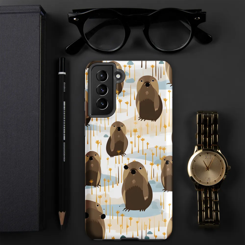 Whimsical Waters: A Celebration of Otters and Seals