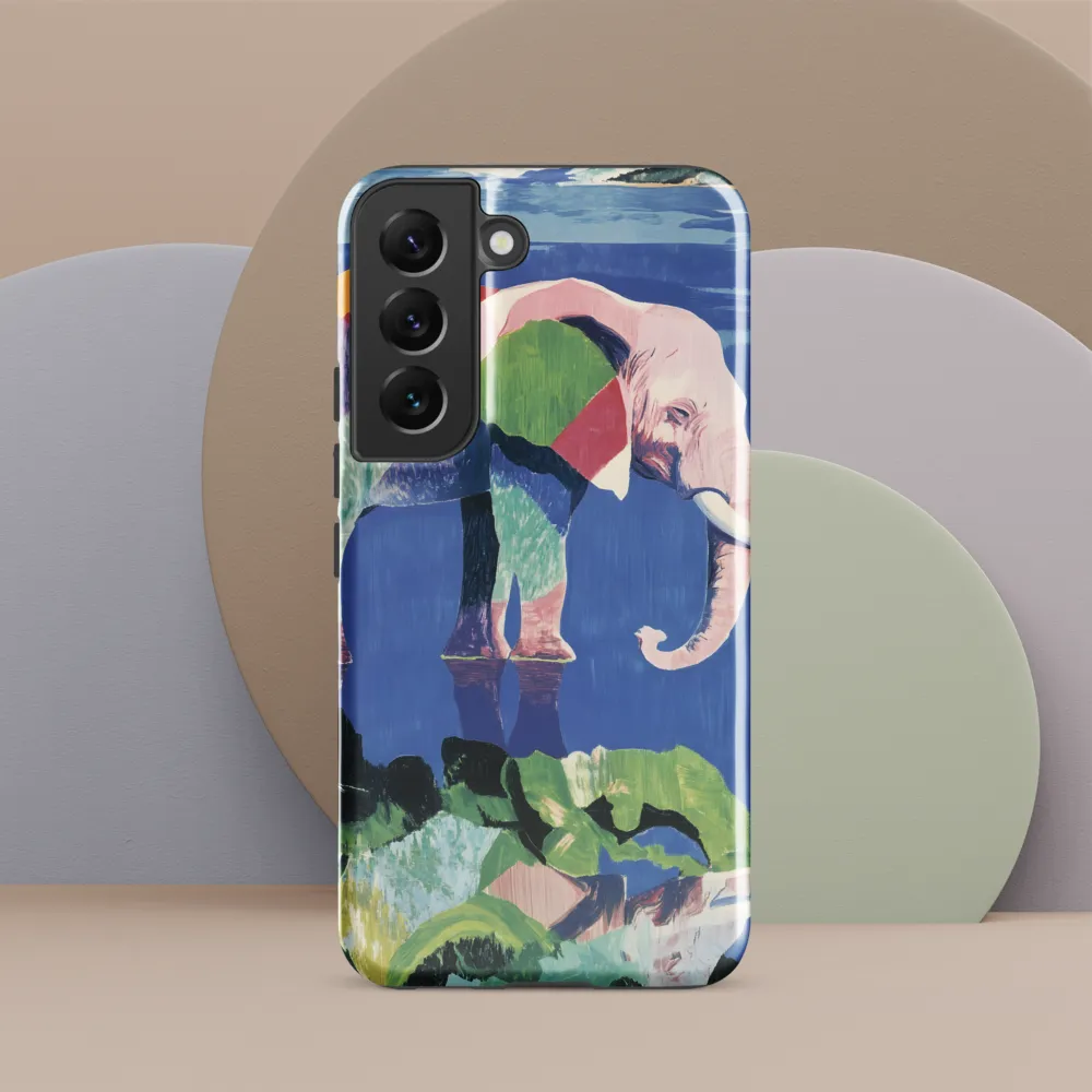 Serenity in Color: The Elephants of Reflection
