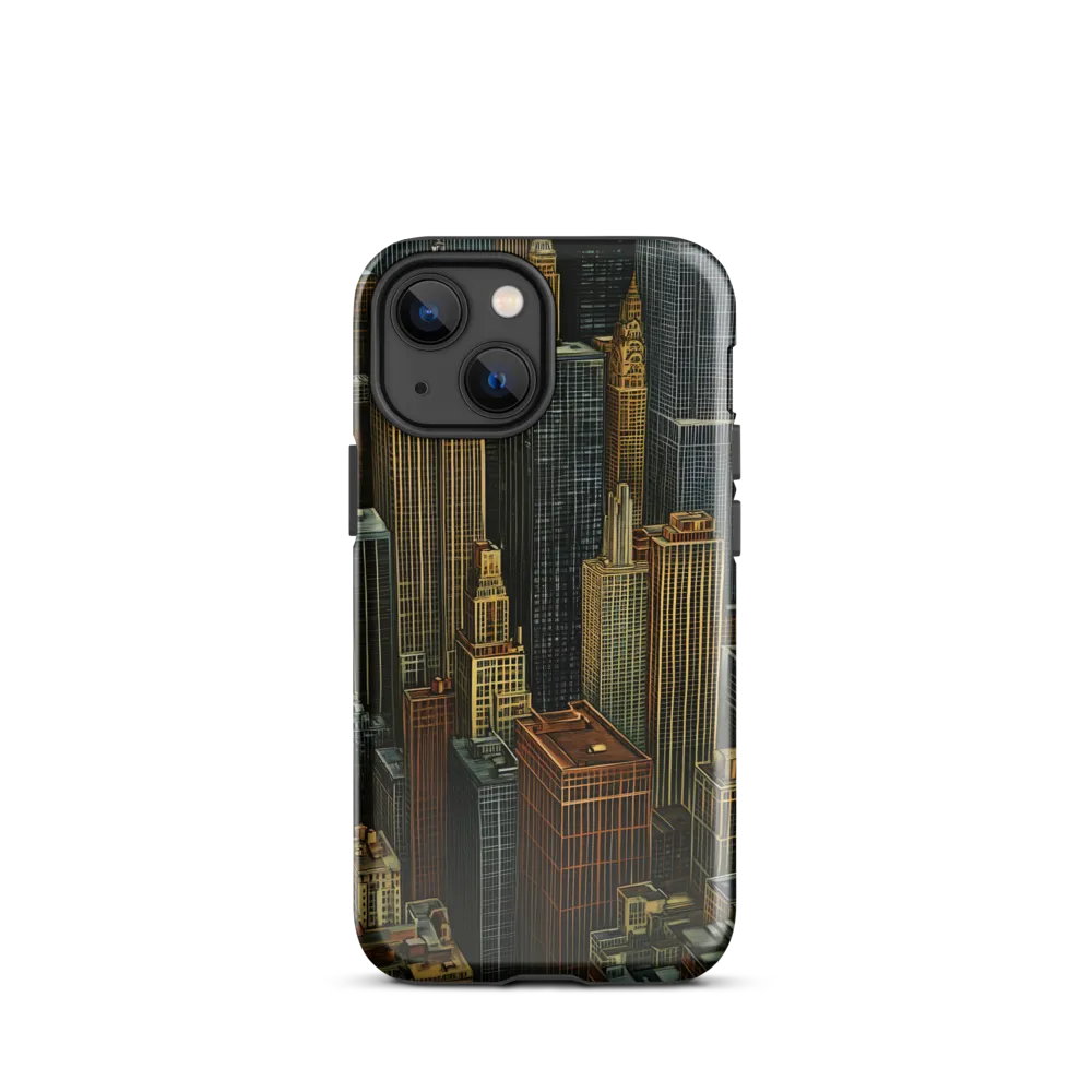 Urban Elegance: A Golden Cityscape