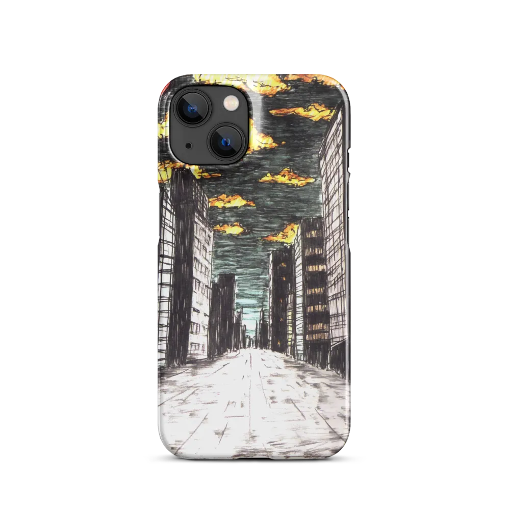 Eclipsed Cityscape