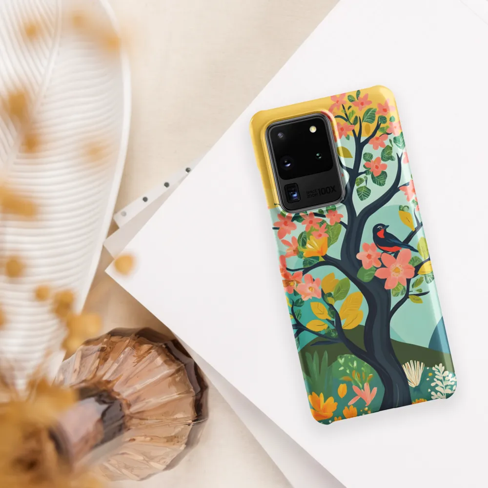 Spring Blossoms: A Serene Encounter