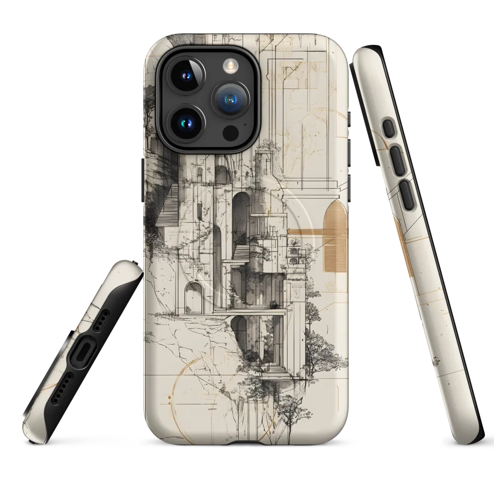 Ethereal Architectures | Phone Case |  15 Pro Max | MagSafe® Tough Case | Matte