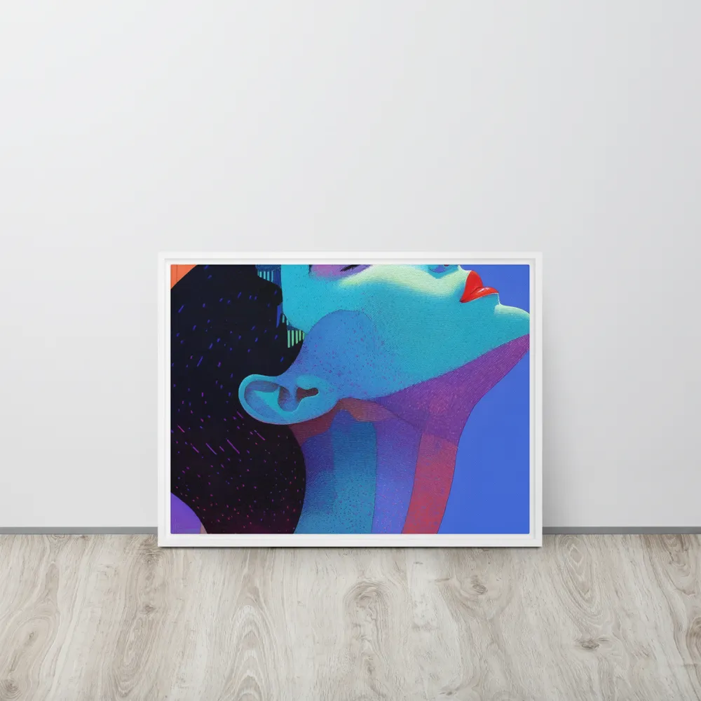 Ethereal Reverie | Canvas with White Frame | 18″×24″