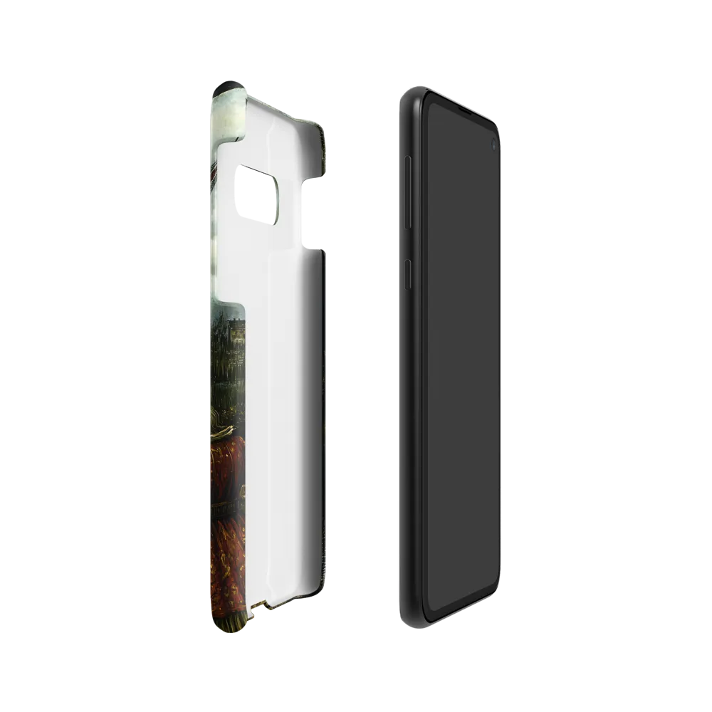 The Confrontation: Dragon vs. Wizard | Phone Case |  S10e | Snap Case | Matte