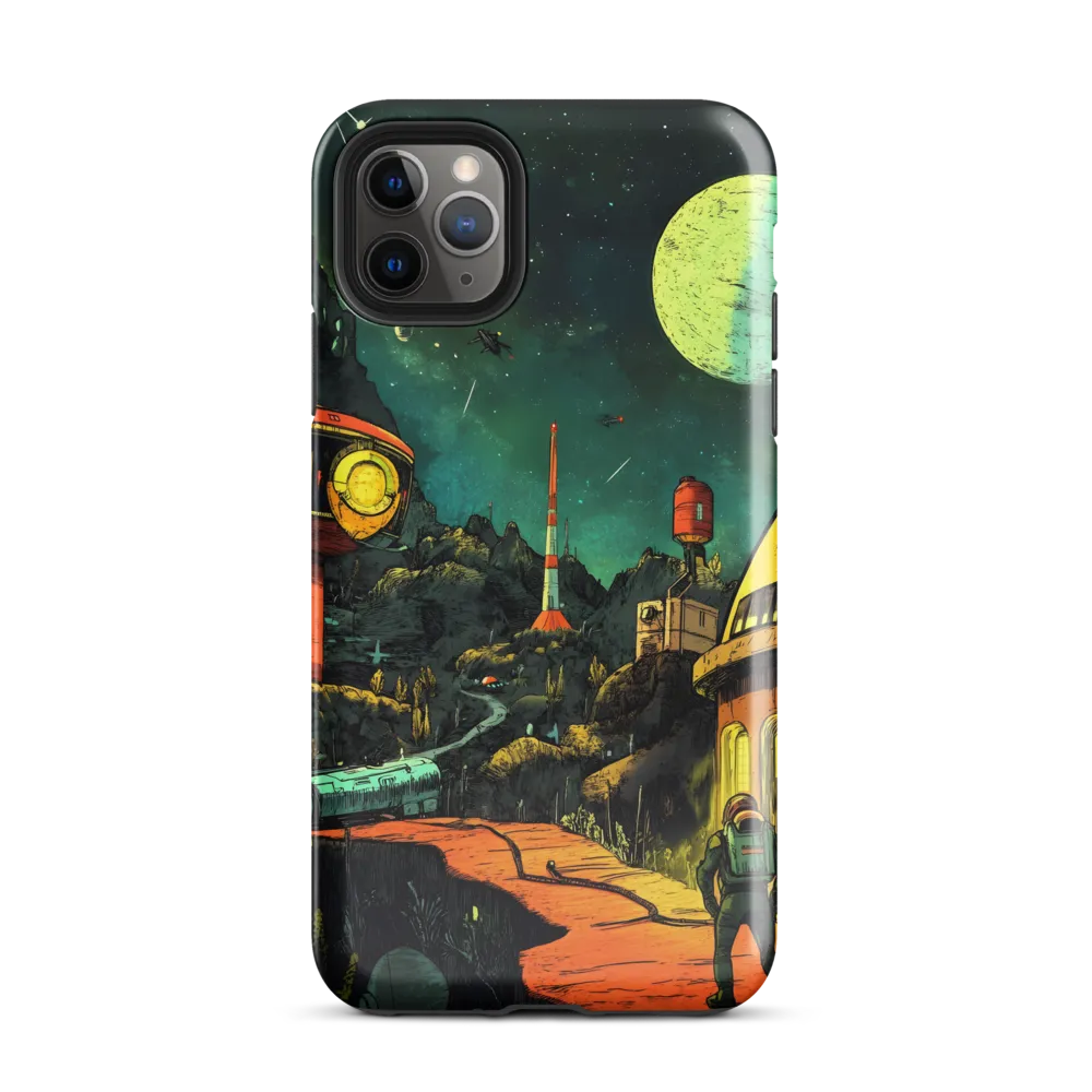 Cosmic Exploration: The Silent Journey | Phone Case |  11 Pro Max | Tough Case | Glossy