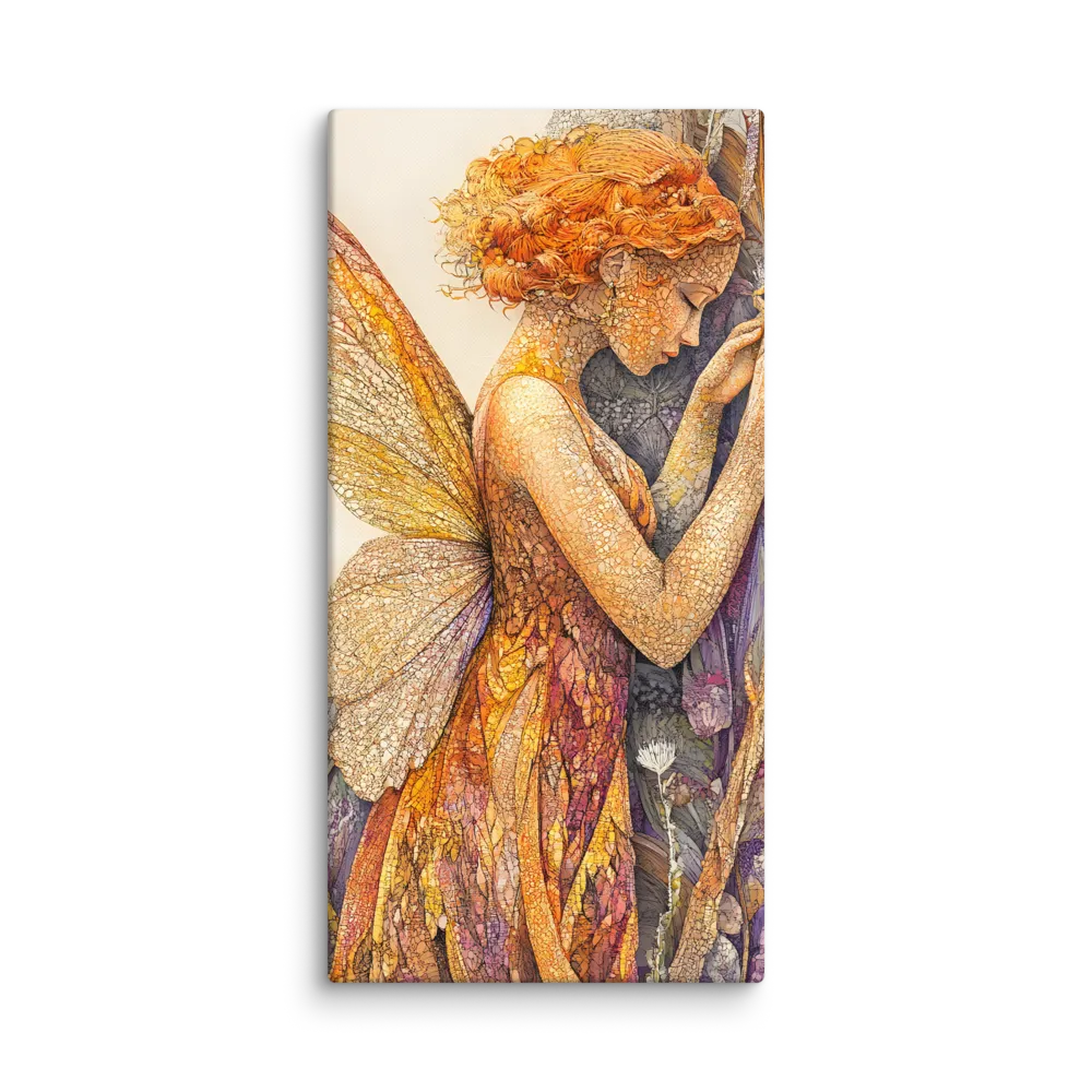 Whispers of the Frosted Meadow | Canvas | 24″×48″