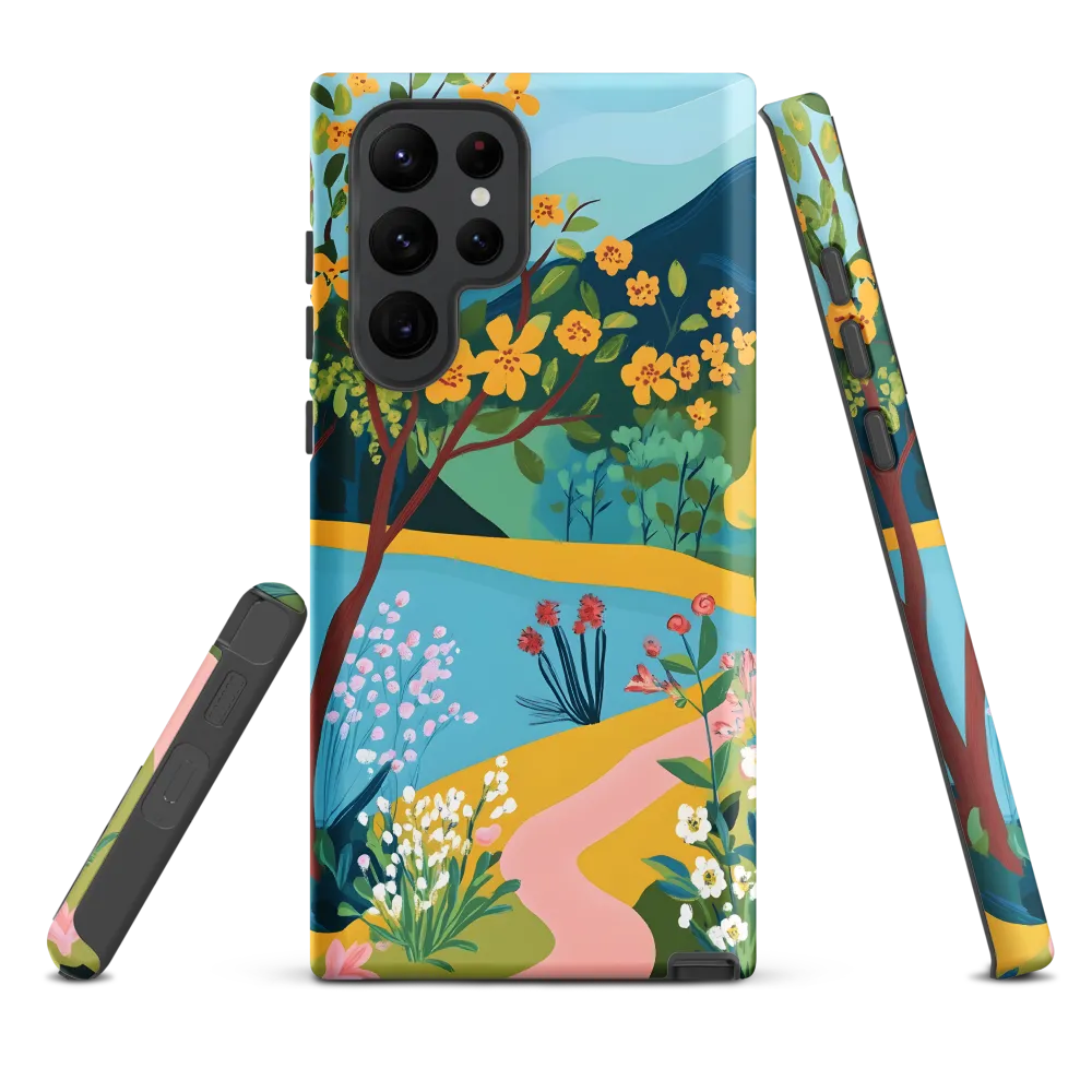 Blossoms by the Tranquil Waters