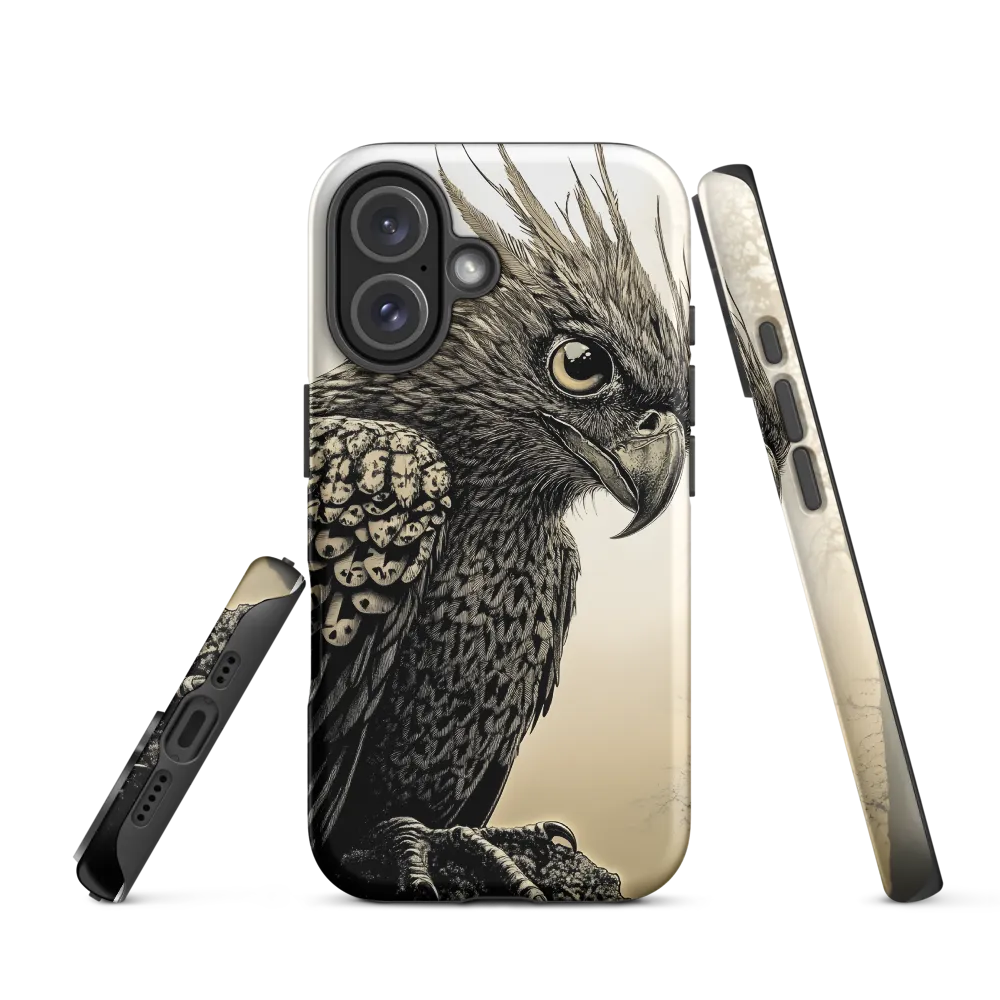 Majestic Owl in Detail | Phone Case |  16 | Tough Case | Matte