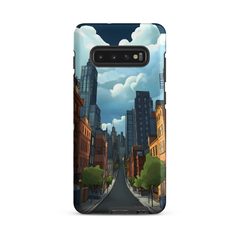 Urban Serenity: A Digital Cityscape