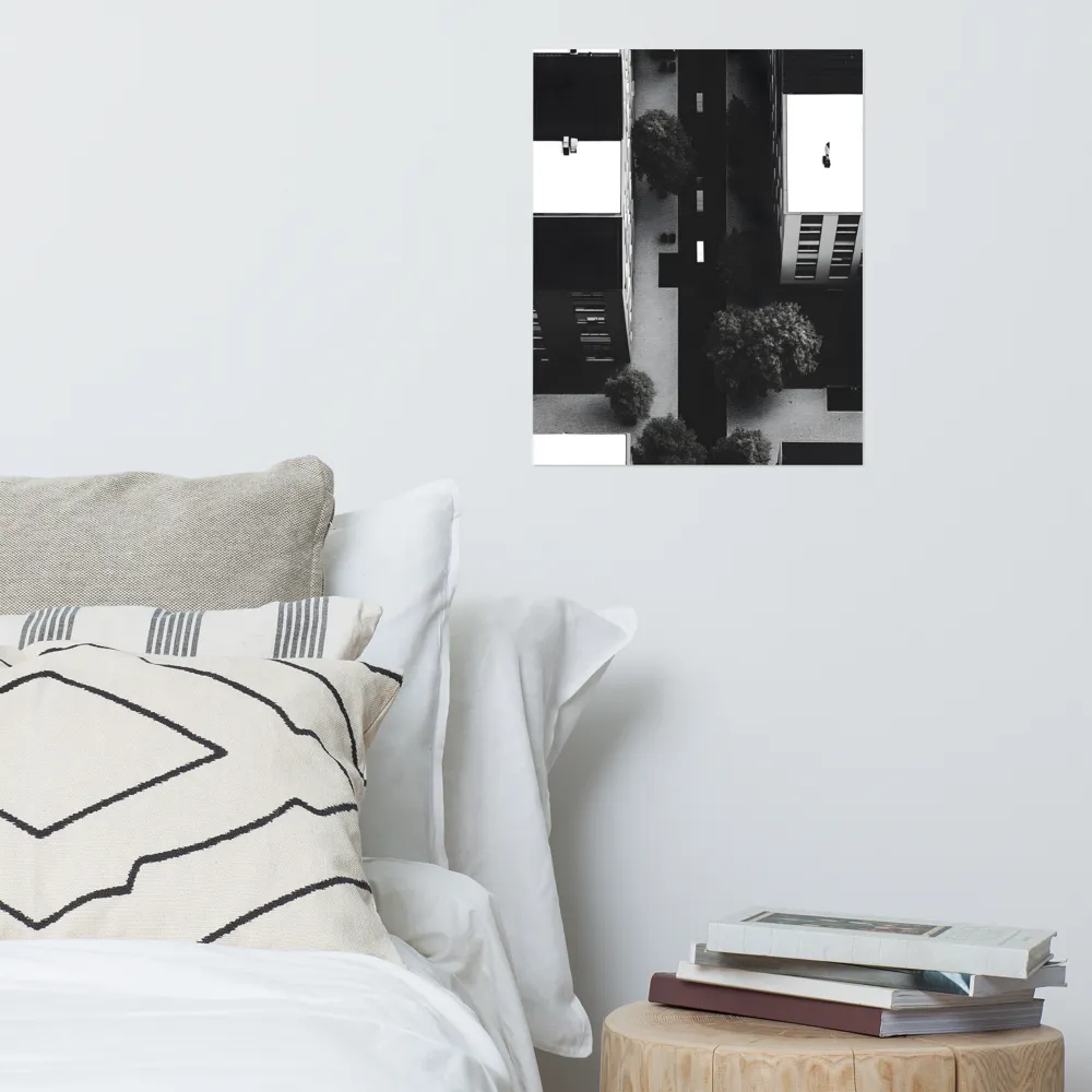 Urban Serenity from Above | Poster | 16″×20″