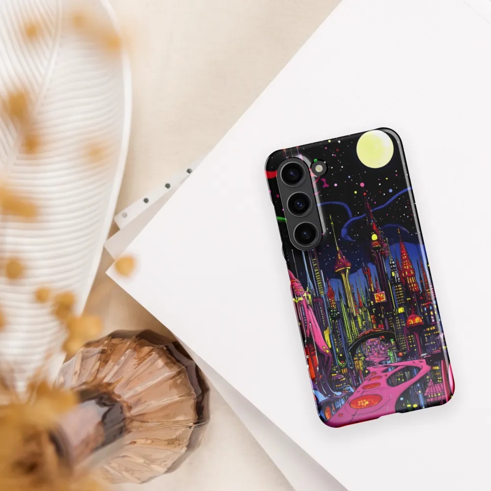Neon Dreams of a Futuristic City