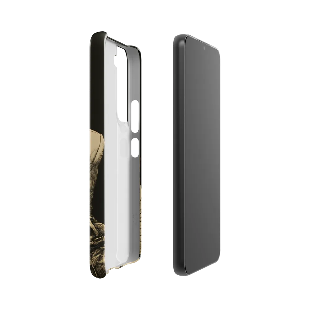 Desperate Gaze | Phone Case |  S22 | Snap Case | Glossy