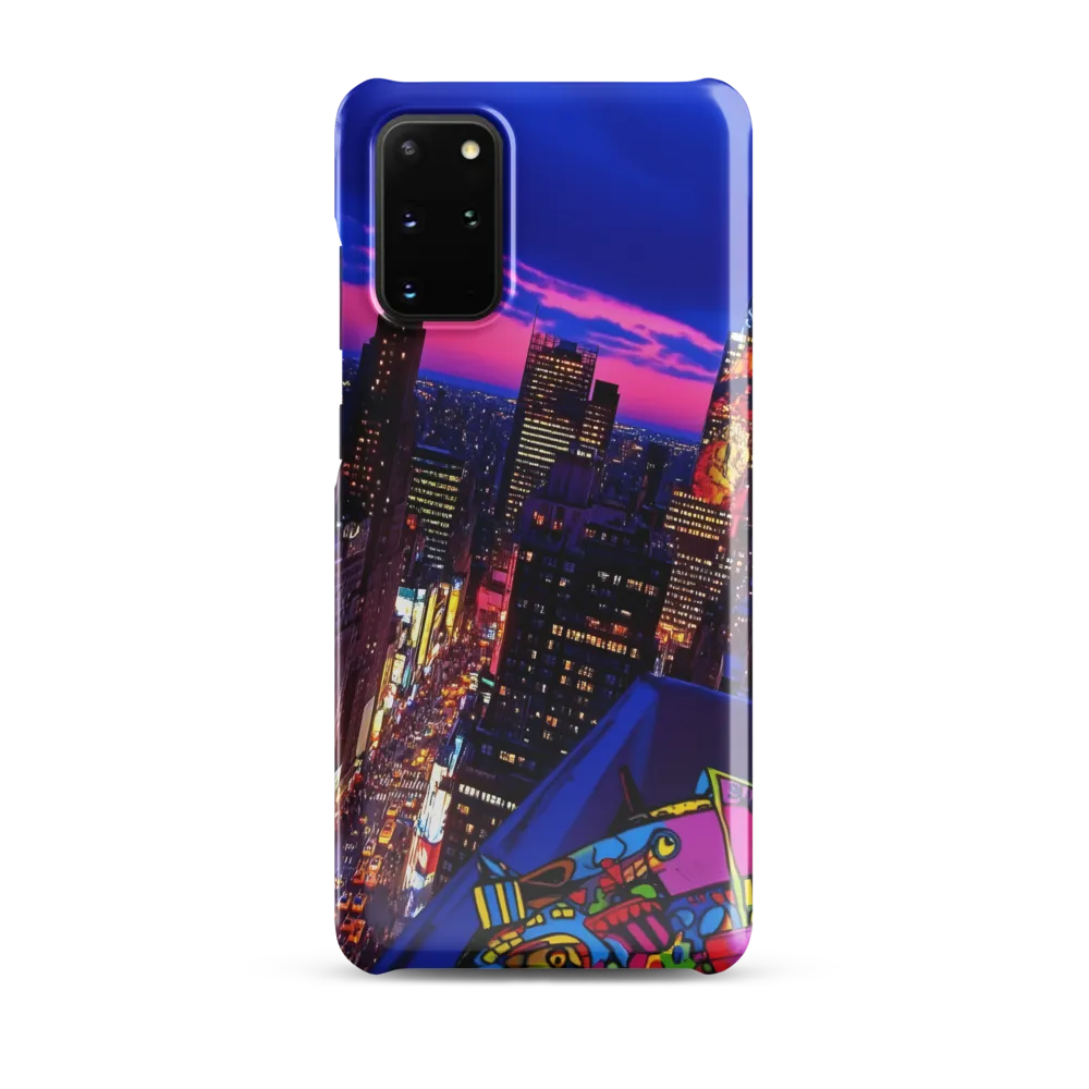 Neon Twilight: A City in Vibrance