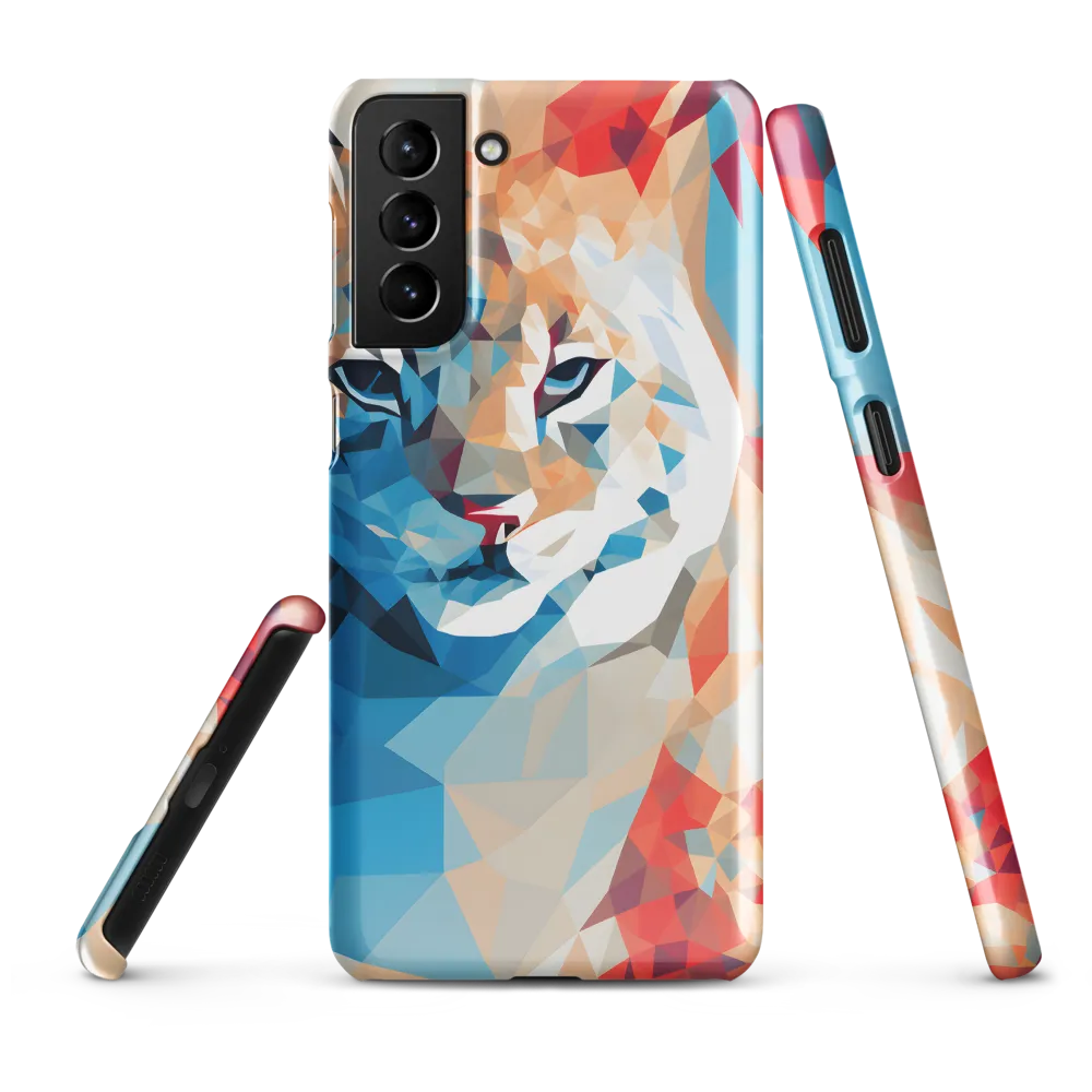 Facets of Feline Wonder | Phone Case |  S21 Plus | Snap Case | Glossy