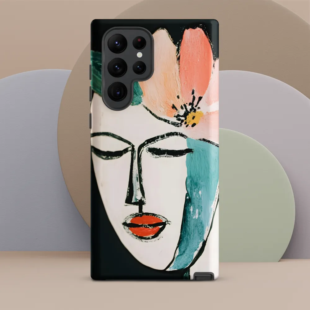 Elegance in Bloom | Phone Case |  S22 Ultra | Tough Case | Matte