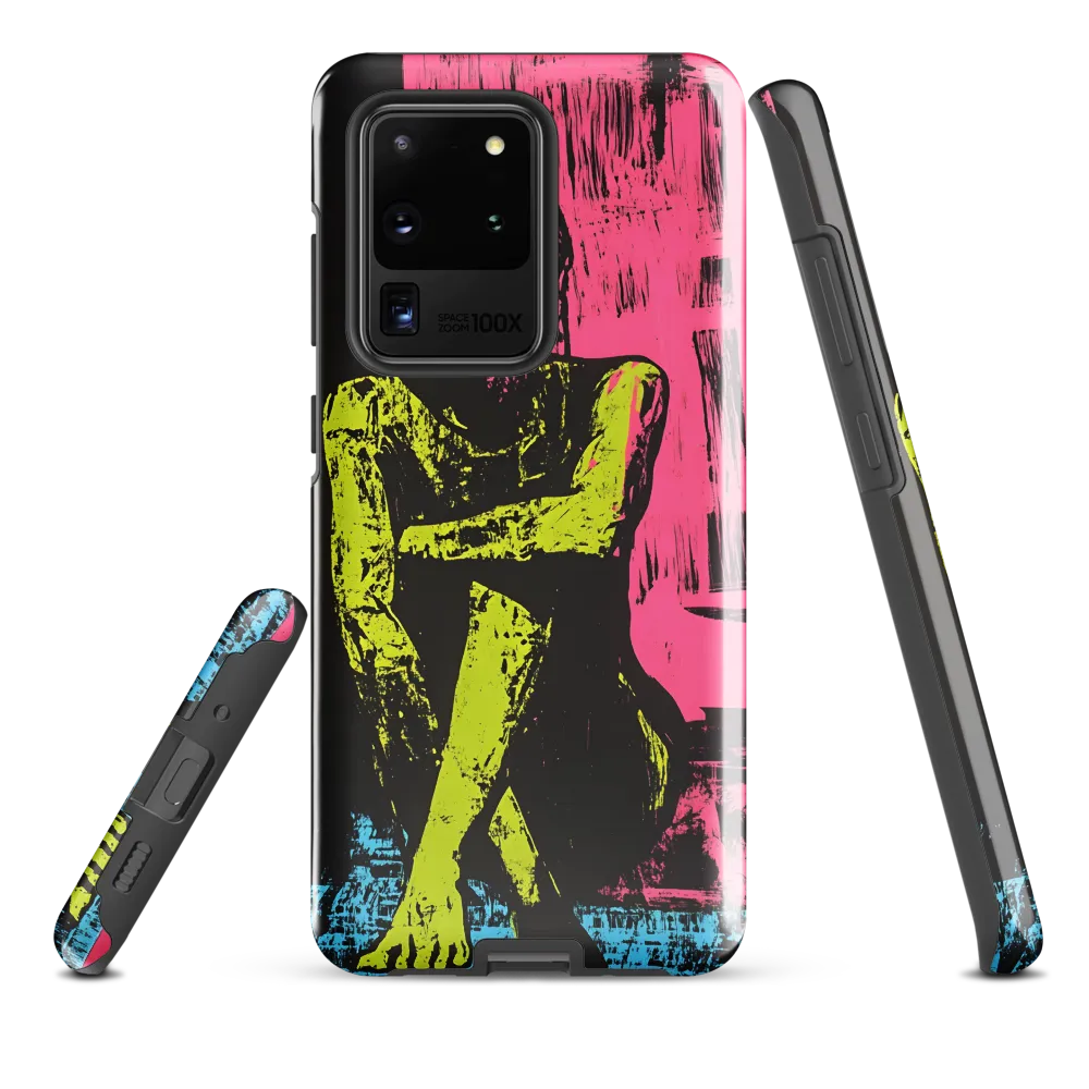 Contemplation in Neon