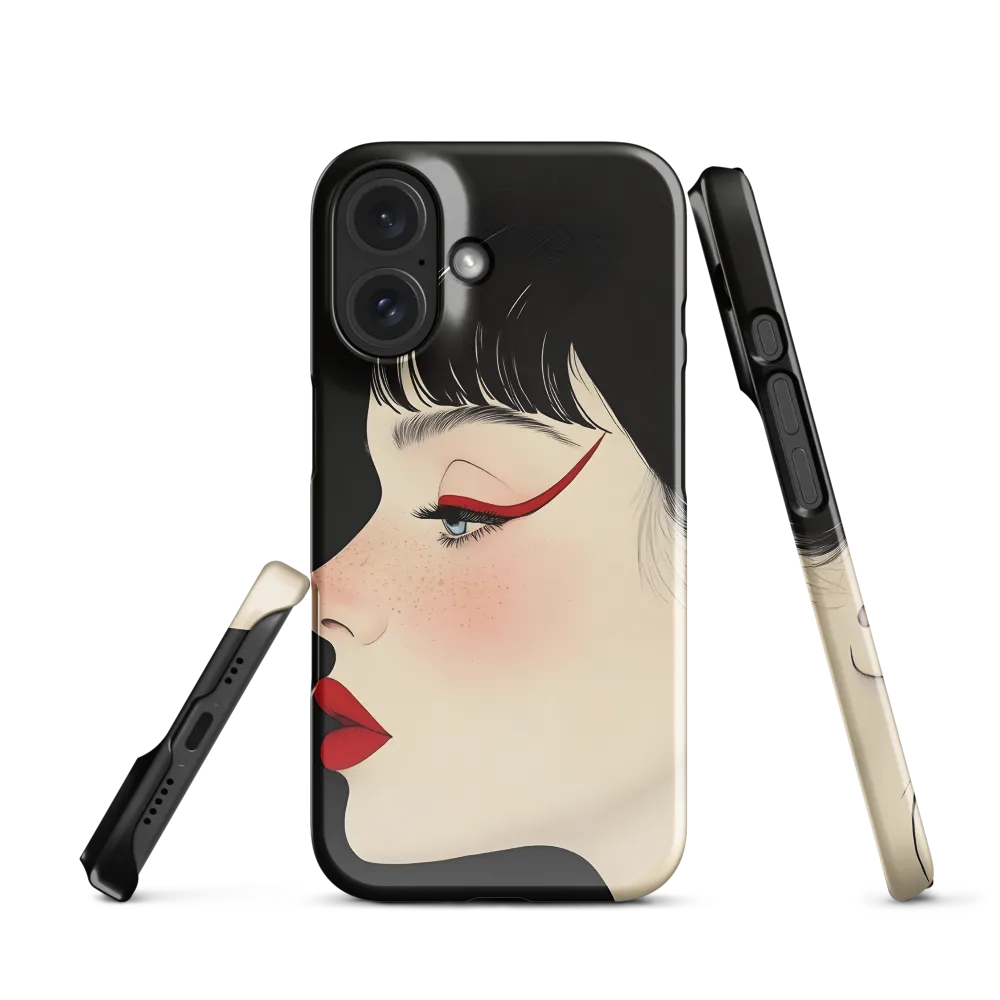 Elegance in Profile | Phone Case |  16 | Snap Case | Glossy