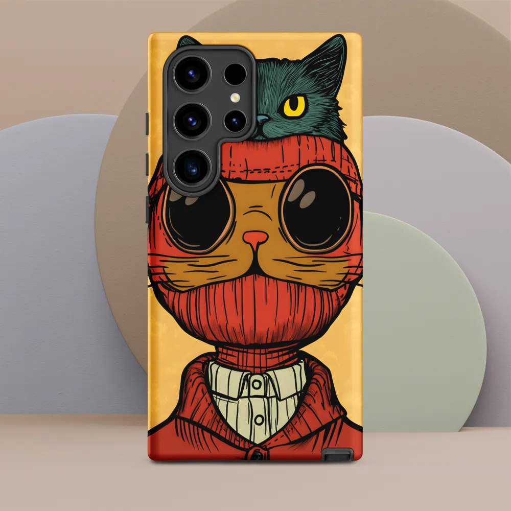 Whimsical Fusion: Cat and Human