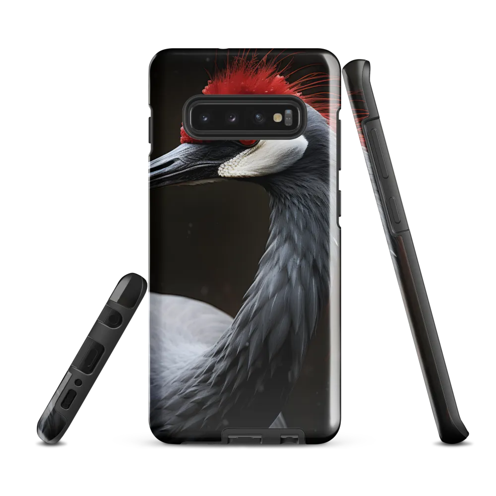 Ember-Crested Elegance | Phone Case |  S10 Plus | Tough Case | Glossy