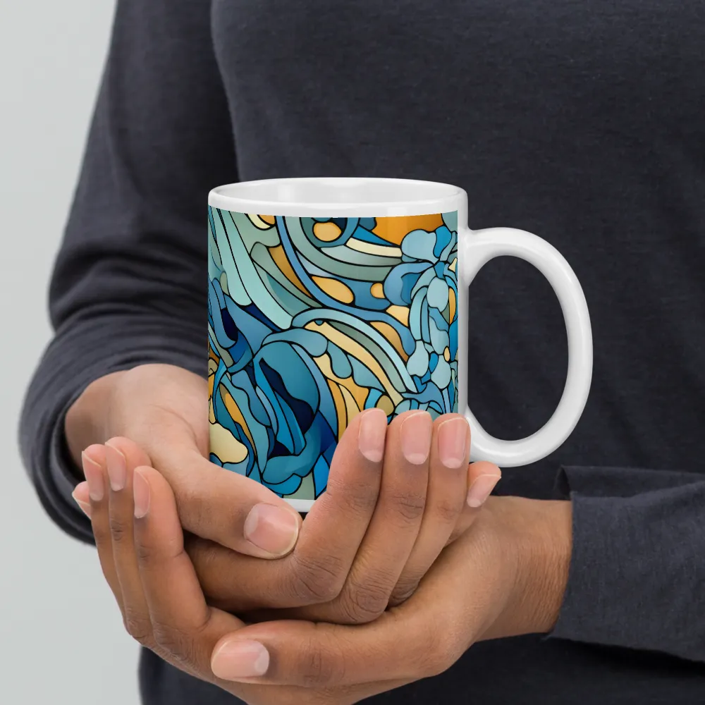 Dancing Waves of the Ocean | Mugs | Multiple Sizes & Colors