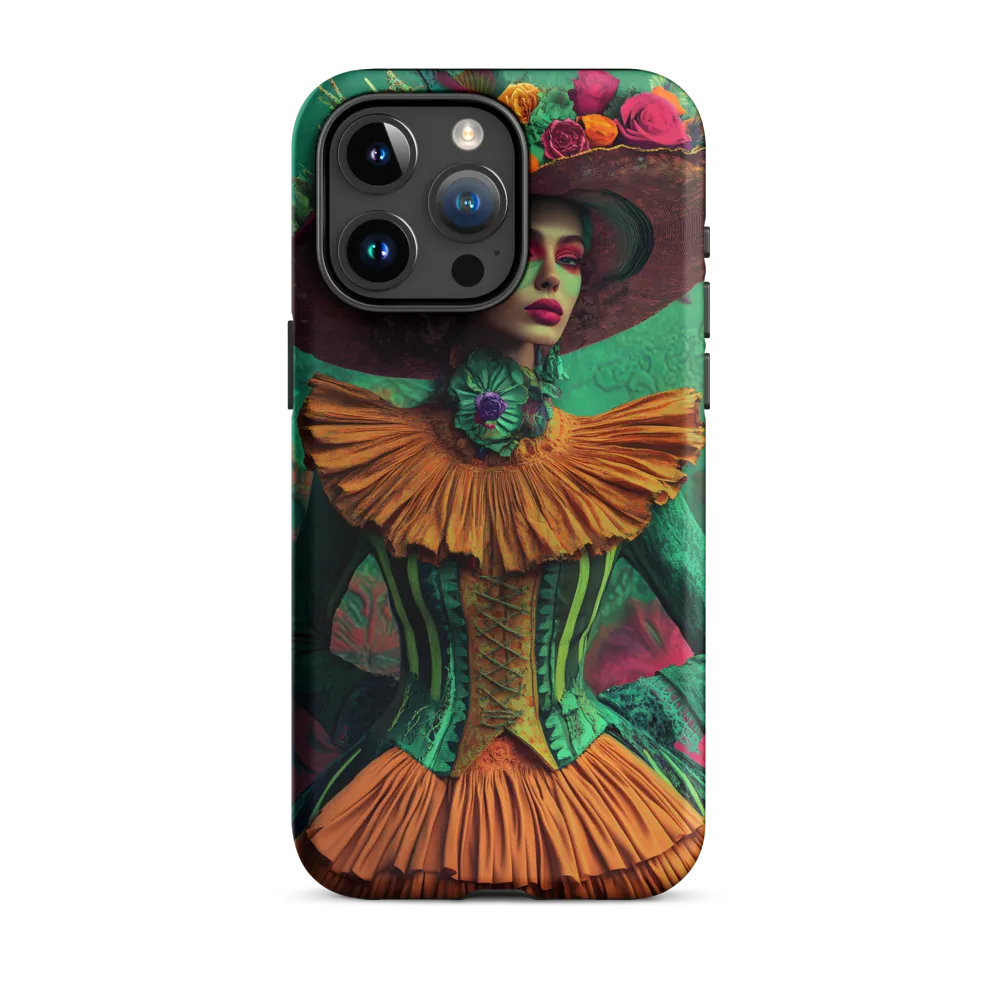 Ethereal Elegance in Color | Phone Case |  15 Pro Max | Tough Case | Matte