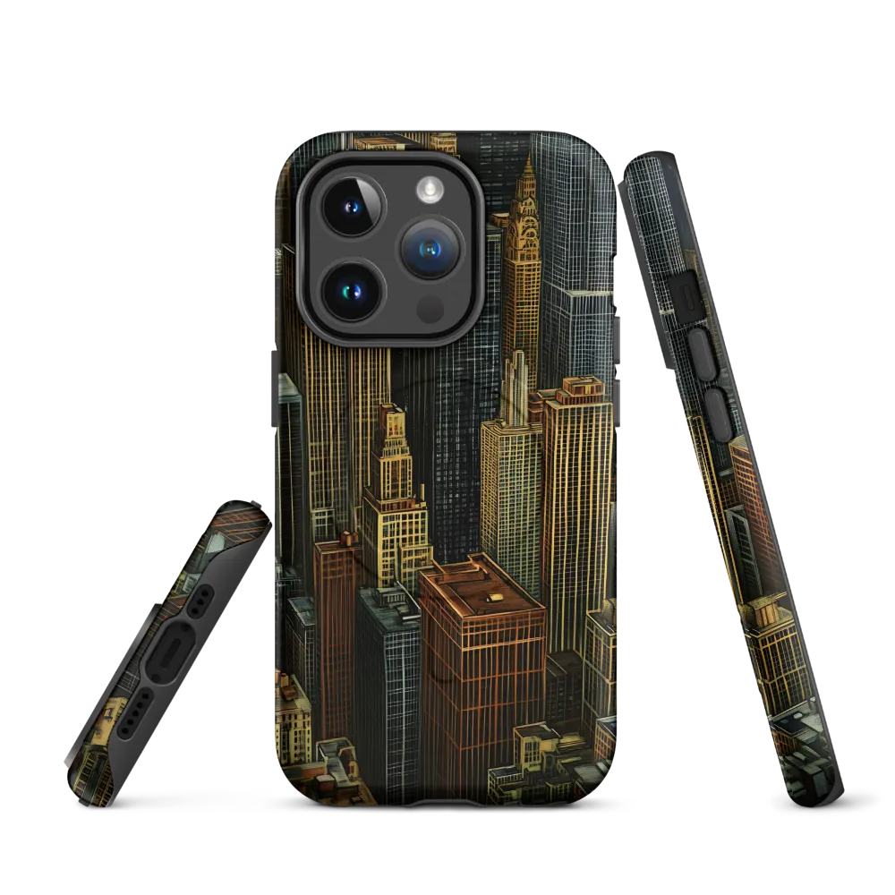 Urban Elegance: A Golden Cityscape