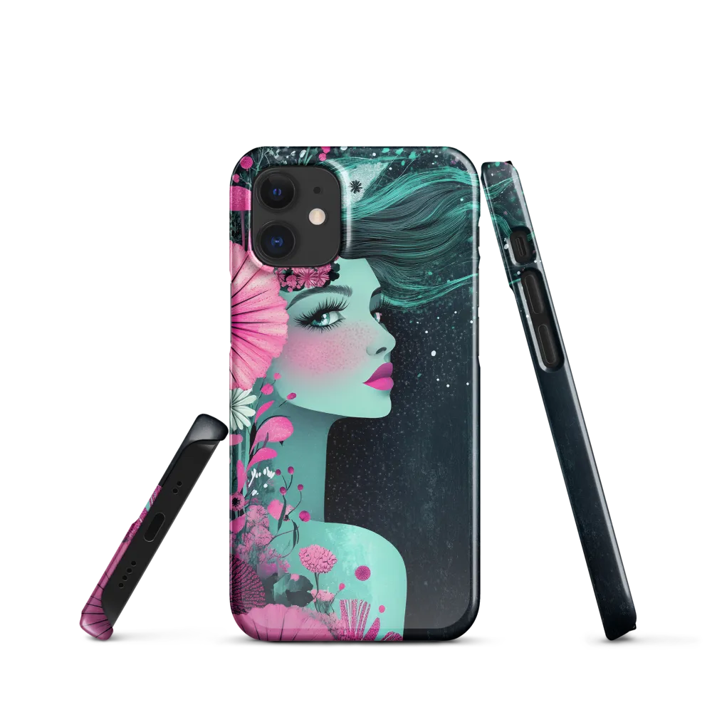 Floral Harmony: Portrait of Serenity