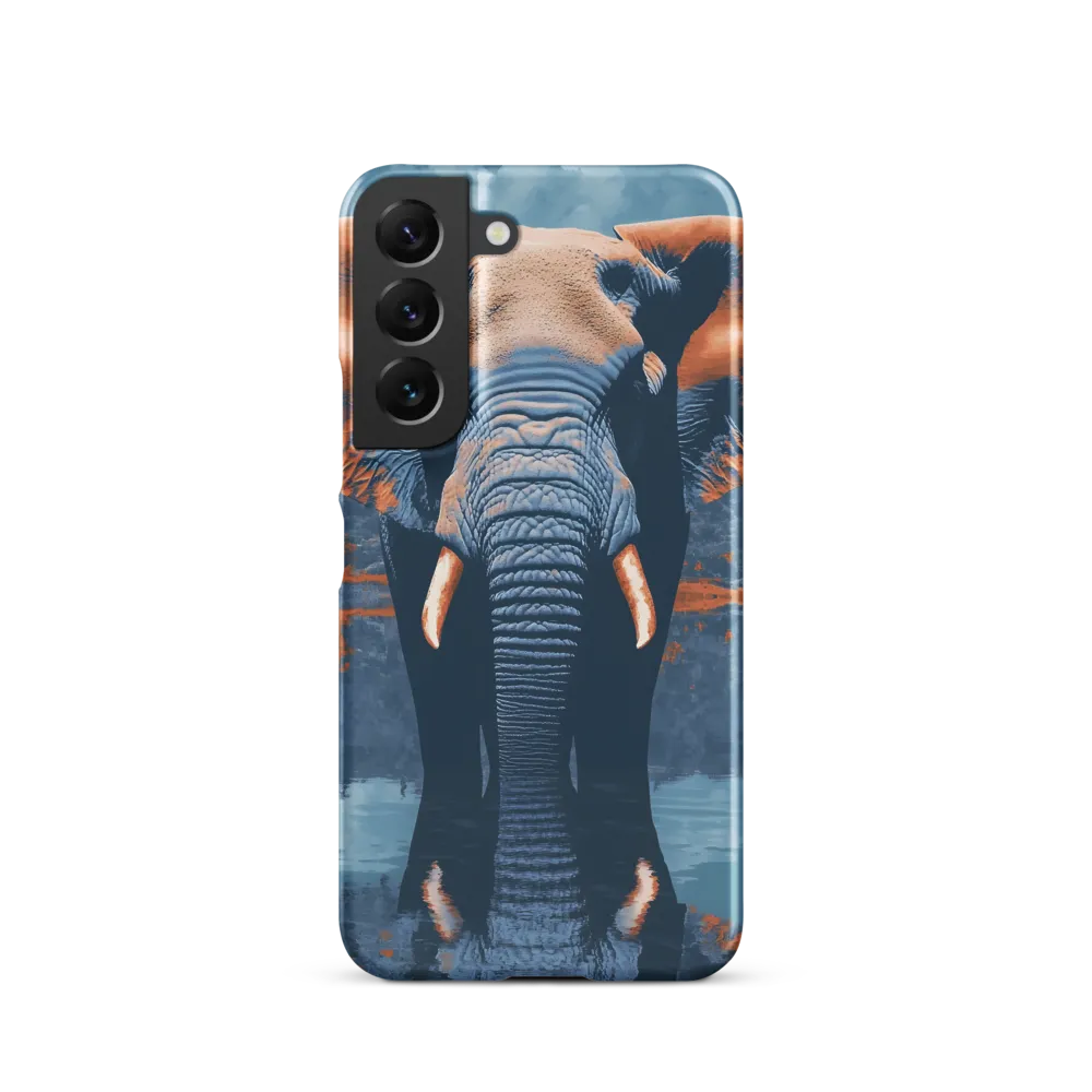 Majestic Reflection: The Elephant's Serenade