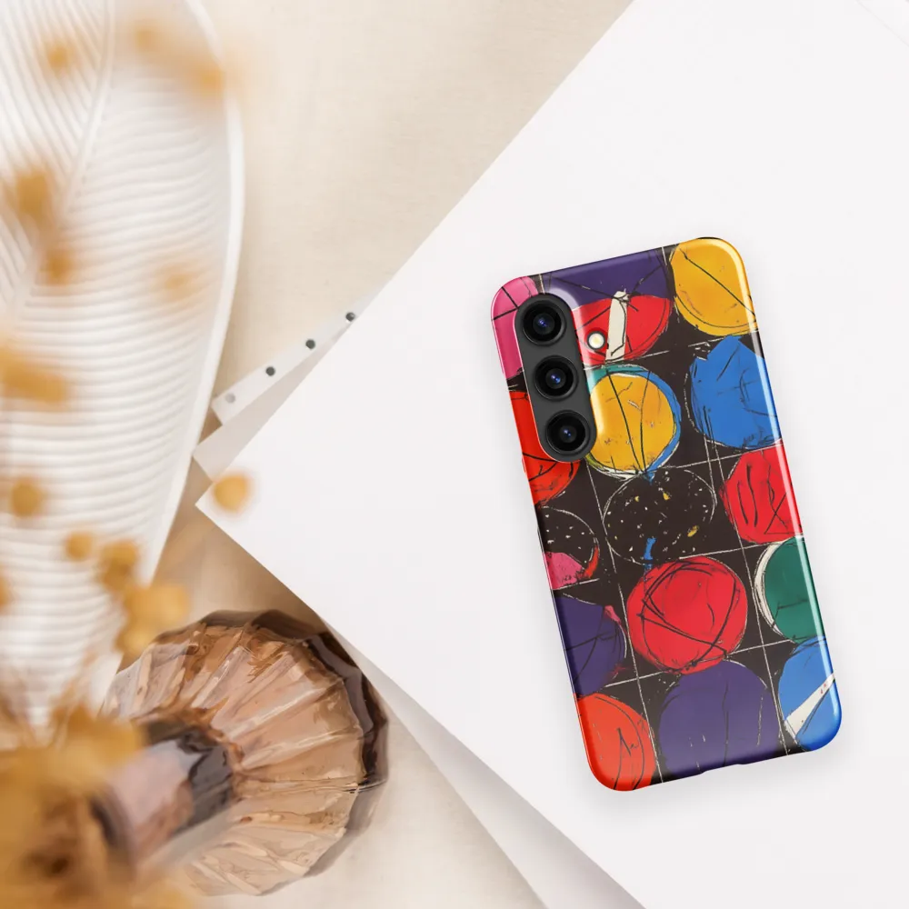 Colorful Circles in Abstract Harmony
