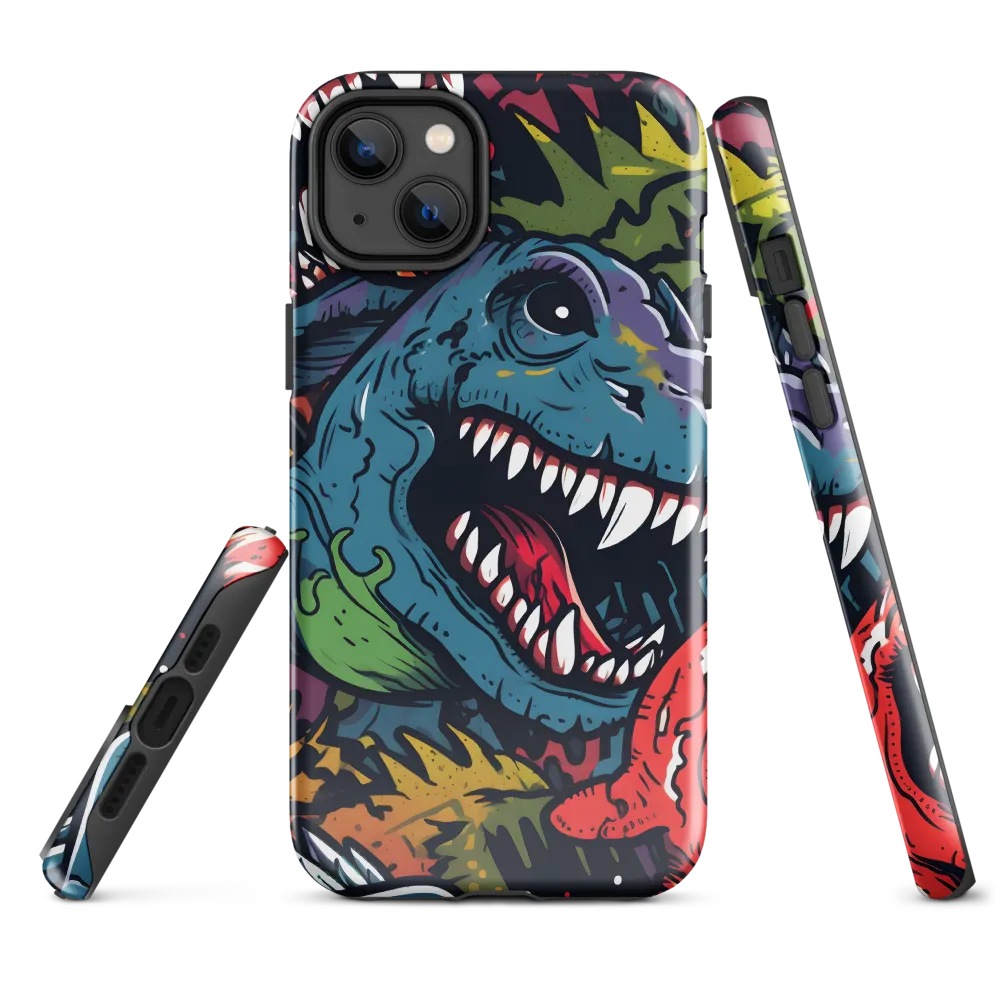 Dino Mania: A Colorful Frenzy
