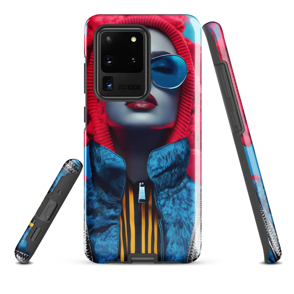 Bold Elegance in Digital Fashion