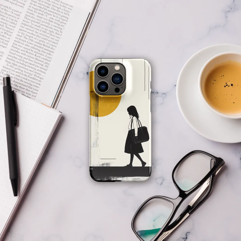 Silent Steps | Phone Case |  14 Pro | Snap Case | Glossy